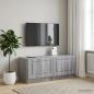 Preview: ARDEBO.de - TV-Schrank Sonoma-Grau Holzwerkstoff