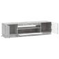 Preview: LED-TV-Schrank Betongrau Holzwerkstoff