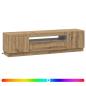Preview: LED-TV-Schrank Artisan-Eiche Holzwerkstoff