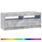 Preview: LED-TV-Schrank Betongrau Holzwerkstoff