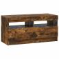 Preview: LED-TV-Schrank Raucheiche Holzwerkstoff