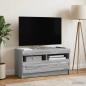 Preview: ARDEBO.de - LED-TV-Schrank Sonoma-Grau Holzwerkstoff