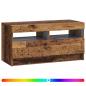 Preview: LED-TV-Schrank Altholz Holzwerkstoff