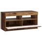 Preview: LED-TV-Schrank Altholz Holzwerkstoff