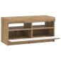 Preview: LED-TV-Schrank Artisan-Eiche Holzwerkstoff