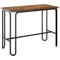 Preview: Esstisch 100 x 50 x 75 cm Holzwerkstoff Altholz Rechtwinklig
