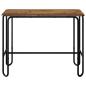 Preview: Esstisch 100 x 50 x 75 cm Holzwerkstoff Altholz Rechtwinklig