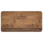 Preview: Esstisch 100 x 50 x 75 cm Holzwerkstoff Altholz Rechtwinklig