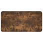 Preview: Esstisch 100 x 50 x 75 cm Holzwerkstoff Ger?ucherte Eiche