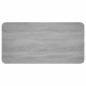 Preview: Esstisch 100 x 50 x 75 cm Holzwerkstoff Grau Sonoma