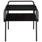 Preview: Couchtisch Schwarze Eiche 70 x 50 x 51 cm Holzwerkstoff