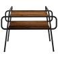 Preview: Couchtisch Altholz 70 x 50 x 51 cm Holzwerkstoff