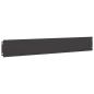 Preview: Rasenkante 30 stk. 15 x 103 cm Stahl Schwarz