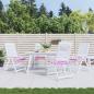 Preview: ARDEBO.de - Gartenstuhl-Kissen 4 Stk. Rosa 50x50x3 cm Stoff