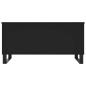 Preview: Couchtisch Schwarz 90x44,5x45 cm Holzwerkstoff