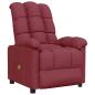 Preview: Massagesessel Weinrot Stoff