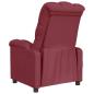 Preview: Massagesessel Weinrot Stoff