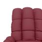 Preview: Massagesessel Weinrot Stoff