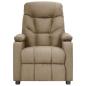 Preview: Relaxsessel Elektrisch Taupe Stoff