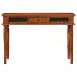 Preview: Schreibtisch mit Schublade 110x50x76 cm Massivholz Akazie