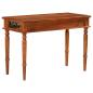 Preview: Schreibtisch mit Schublade 110x50x76 cm Massivholz Akazie