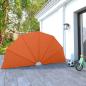 Preview: ARDEBO.de - Faltbarer Terrassen-Seitenfächer Terracotta-Rot 160 cm