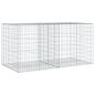 Preview: Gabione mit Deckel 200x100x100 cm Verzinktes Eisen