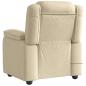 Preview: Massagesessel Creme Stoff