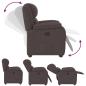 Preview: Relaxsessel Dunkelbraun Stoff