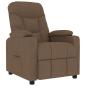 Preview: Massagesessel Braun Stoff
