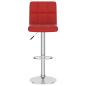 Preview: Barhocker Weinrot Kunstleder