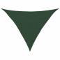 Preview: Sonnensegel 160 g/m² Dunkelgrün 2,5x2,5x3,5 m HDPE