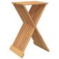 Preview: Klapphocker 40x32,5x70 cm Massivholz Teak