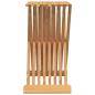 Preview: Klapphocker 40x32,5x70 cm Massivholz Teak