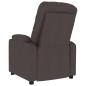 Preview: Massagesessel Dunkelbraun Stoff