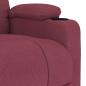 Preview: Massagesessel Weinrot Stoff
