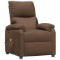 Preview: Massagesessel Braun Stoff