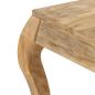 Preview: Couchtisch 80x80x40 cm Massivholz Mango
