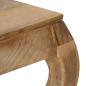 Preview: Couchtisch 80x80x40 cm Massivholz Mango