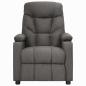 Preview: Relaxsessel Dunkelgrau Stoff