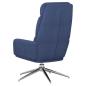 Preview: Relaxsessel Blau Stoff