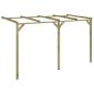 Preview: ARDEBO.de - Terrassen-Pergola 2x4x2,2 m Holz