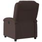 Preview: Massagesessel Dunkelbraun Stoff