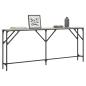 Preview: Konsolentisch Grau Sonoma 180x23x75 cm Holzwerkstoff
