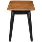 Preview: Sitzbank 160x40x45 cm Massivholz Mango und Eisen