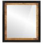 Preview: ARDEBO.de - Badspiegel 55x1x60 cm Glas und Massivholz Mango