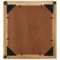 Preview: Badspiegel 55x1x60 cm Glas und Massivholz Mango