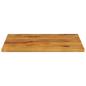 Preview: Tischplatte 110x80x2,5 cm Rechteckig Massivholz Mango