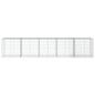 Preview: Gabione mit Deckel 500x100x100 cm Verzinktes Eisen