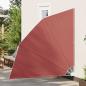 Preview: Faltbarer Balkonfächer Terracotta-Rot 210×210 cm